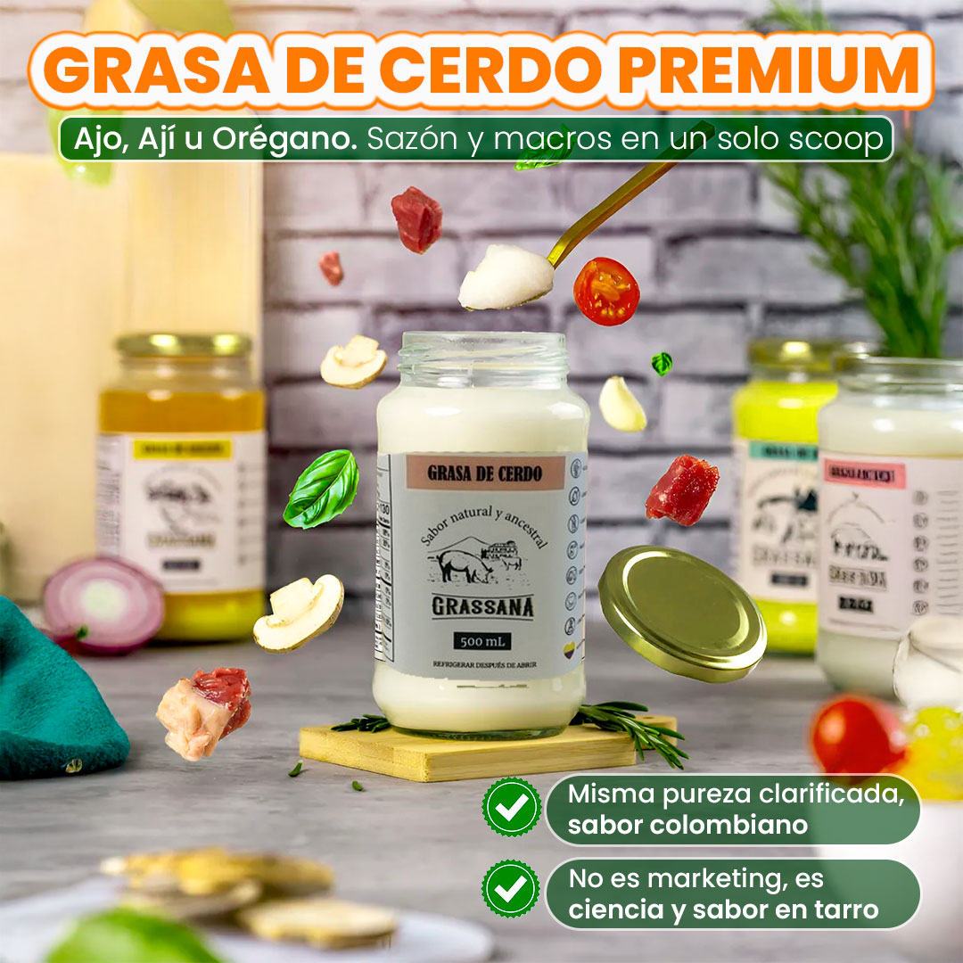 Sazón Ancestral : Grasa Cerdo Sabores
