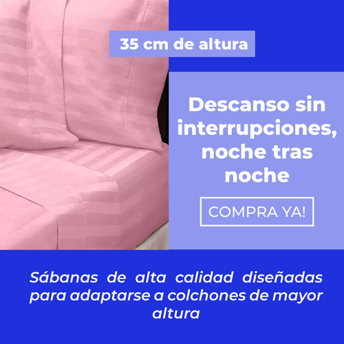 Sábanas Doble Microfibra Premium del alto gramaje
